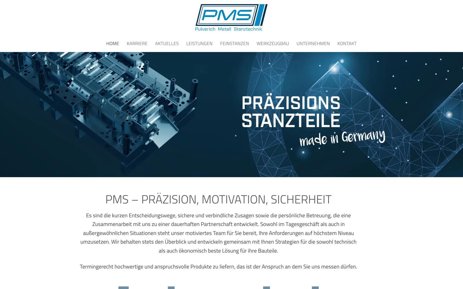 Referenz: PMS Stanztechnik