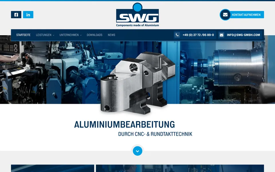 Referenz: SWG Aluminium